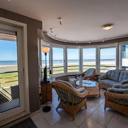 Uniek Panoramisch Zeezicht & Strandcabine Apartament