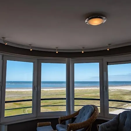 Apartament Uniek Panoramisch Zeezicht & Strandcabine